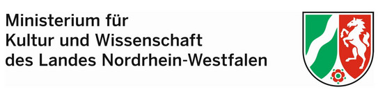 Logo des Ministeriums für Kultur und Wissenschaft des Landes Nordrhein-Westfalen.