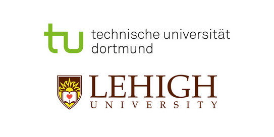 The two logos of TU Dortmund University and Lehigh University