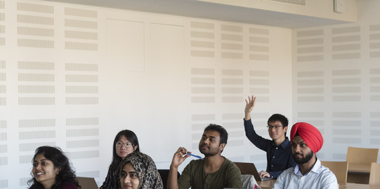 Internationale Studierendengruppe_085 Gruppe internationaler Studierenden