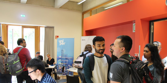 Internationale Karrieremesse 2019_3 Studierende im Gespräch