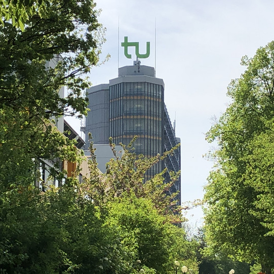 Mathetower TU Dortmund Blick auf den Mathetower auf dem Campus Nord