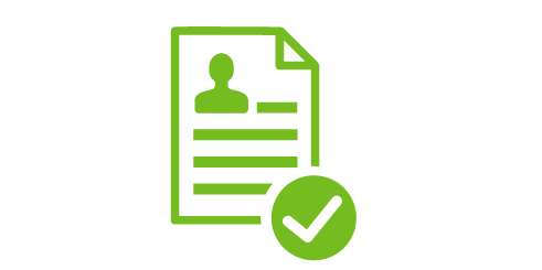 Icon_Admission Symbolische Darstellung in Form eines Icons