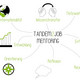 Mentoring Tandem2Job Grafik Illustration Mentoring-Programm Tandem2Job