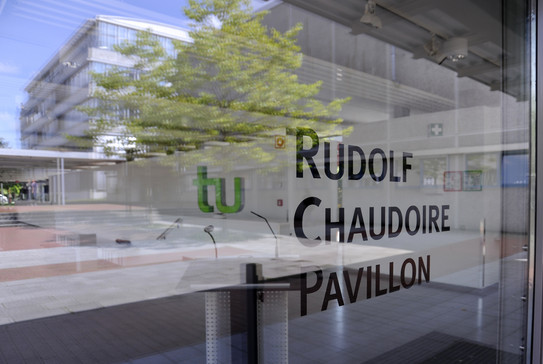 Rudolf Chaudoire Pavillon Bild von einem Veranstaltungssaal