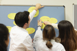 Tandem2Job Midterm Meeting 2023 Brainstorming beim Tandem2Job 2023 Midterm Meeting