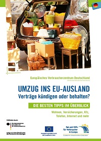 Umzug ins EU-Ausland Vorderseite vom Buch "Umzug ins EU-Ausland"